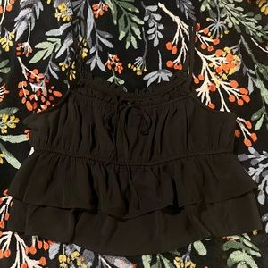 Wild Fable Cropped Tank with Layers